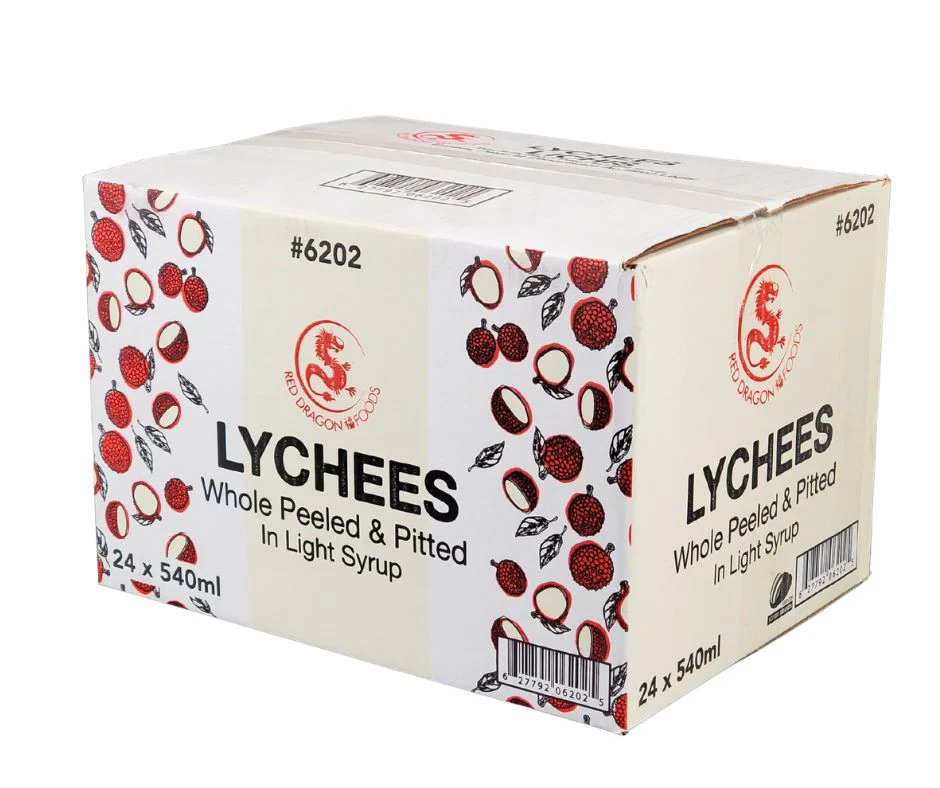 Red Dragon - Lychee whole peeled in light syrup - Image 6
