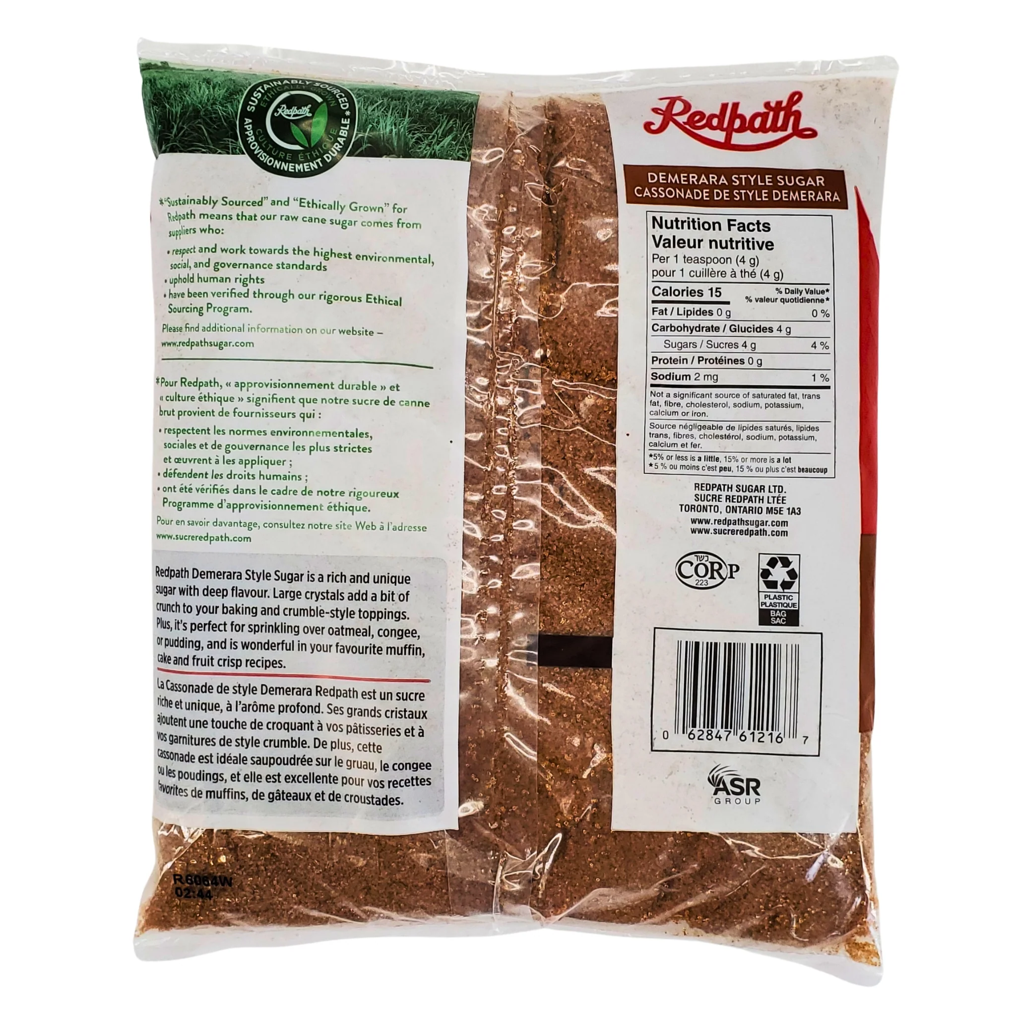 Redpath - Sugar - Demerara Brown - Image 2
