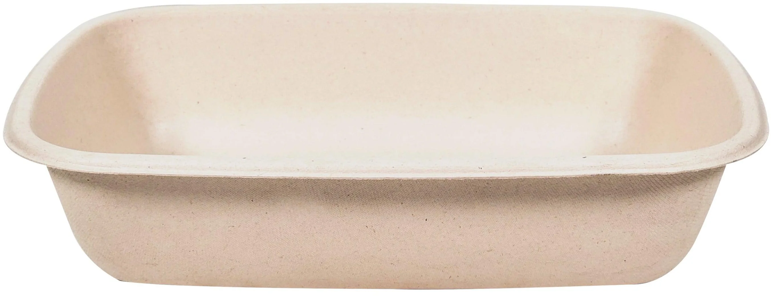 Eco-Craze/Rhino - 1000ml Rectangle Natural Pulp Box - CR1000 - Image 3