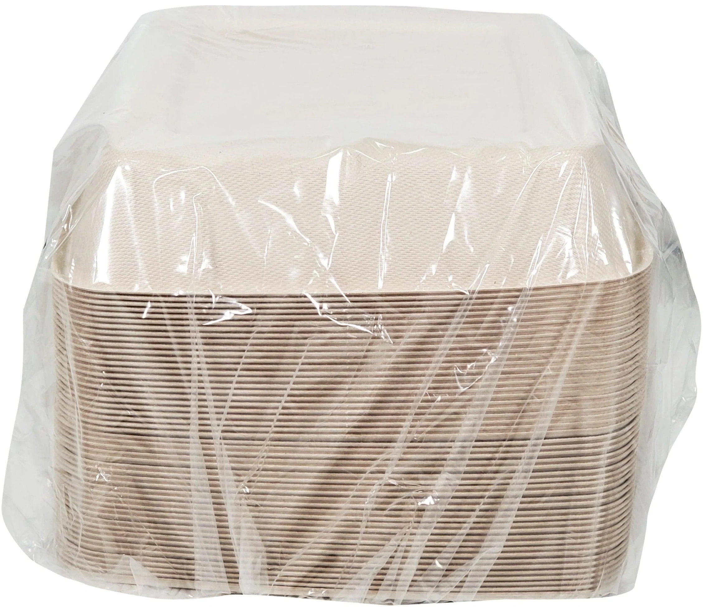Eco-Craze/Rhino - 1000ml Square Natural Pulp Box - CS1000 - Image 3