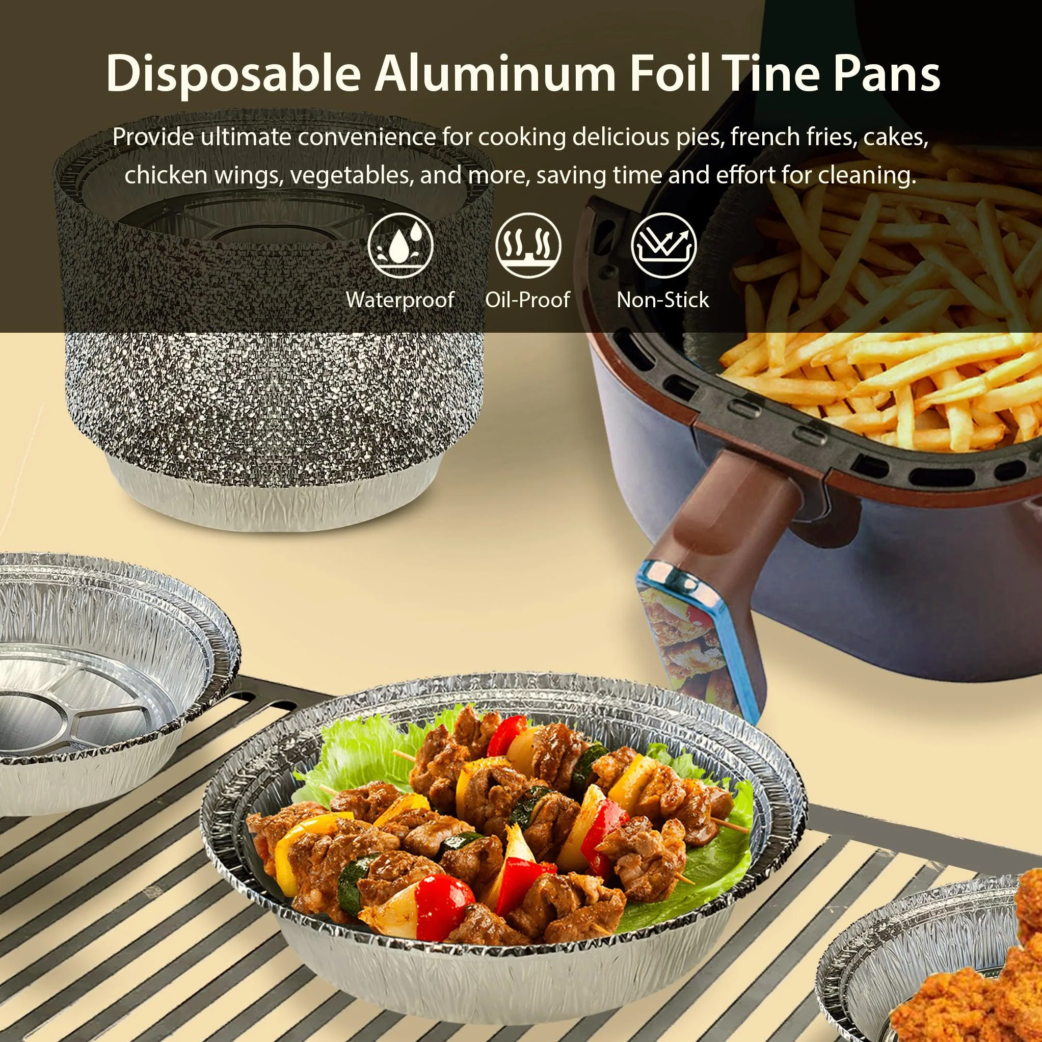 Rhino-Foil - 9" Round - Aluminium Container - Image 4