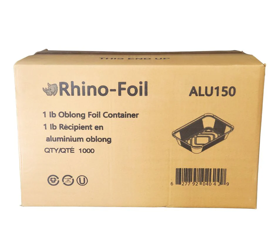 Rhino-Foil - 1 lb Oblong - Aluminium Foil Container - Image 4