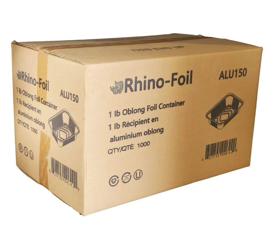 Rhino-Foil - 1 lb Oblong - Aluminium Foil Container - Image 5