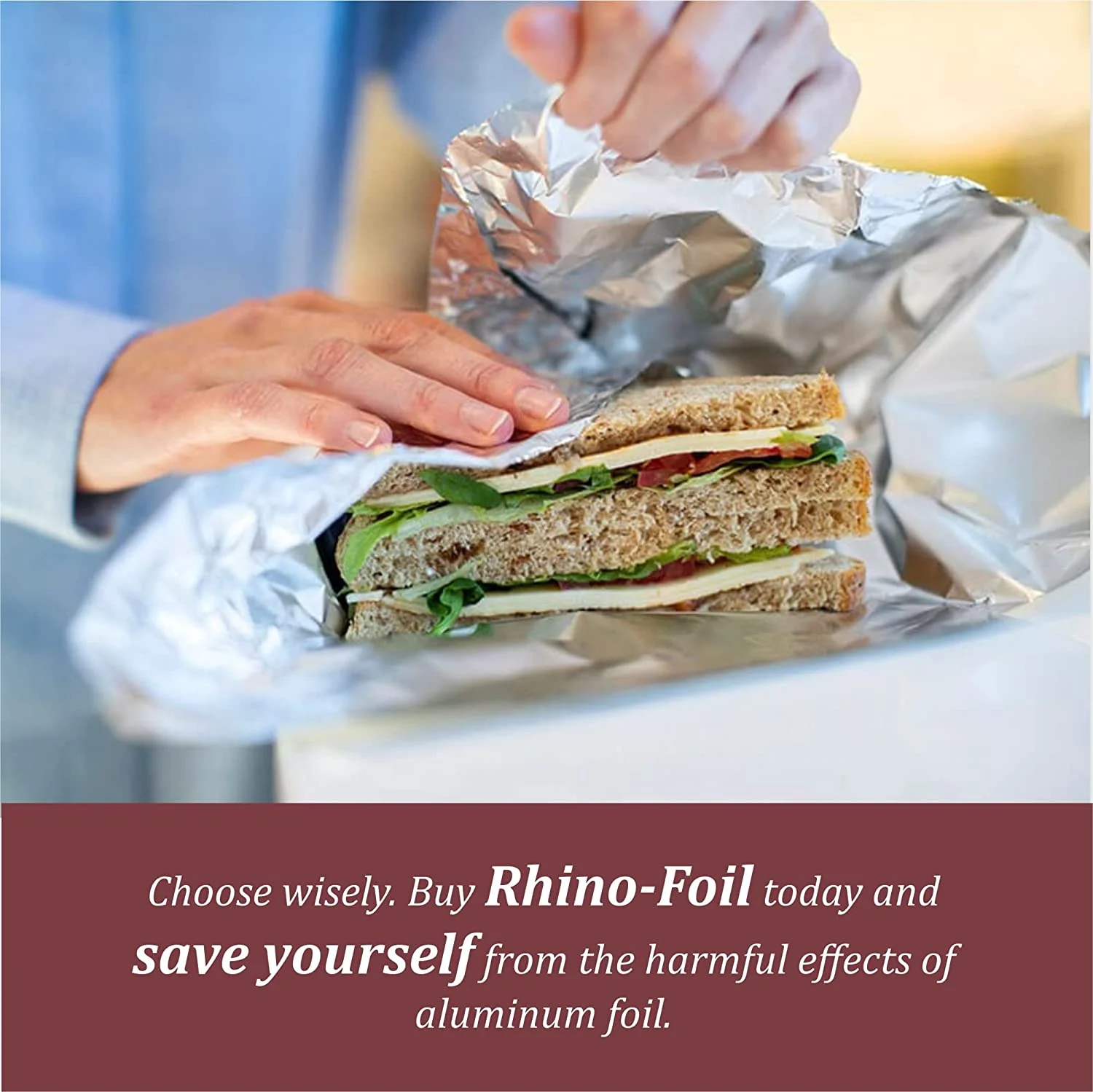 Rhino-Foil - 12" Aluminium Foil Roll - Heavy Duty - 152M - Image 5