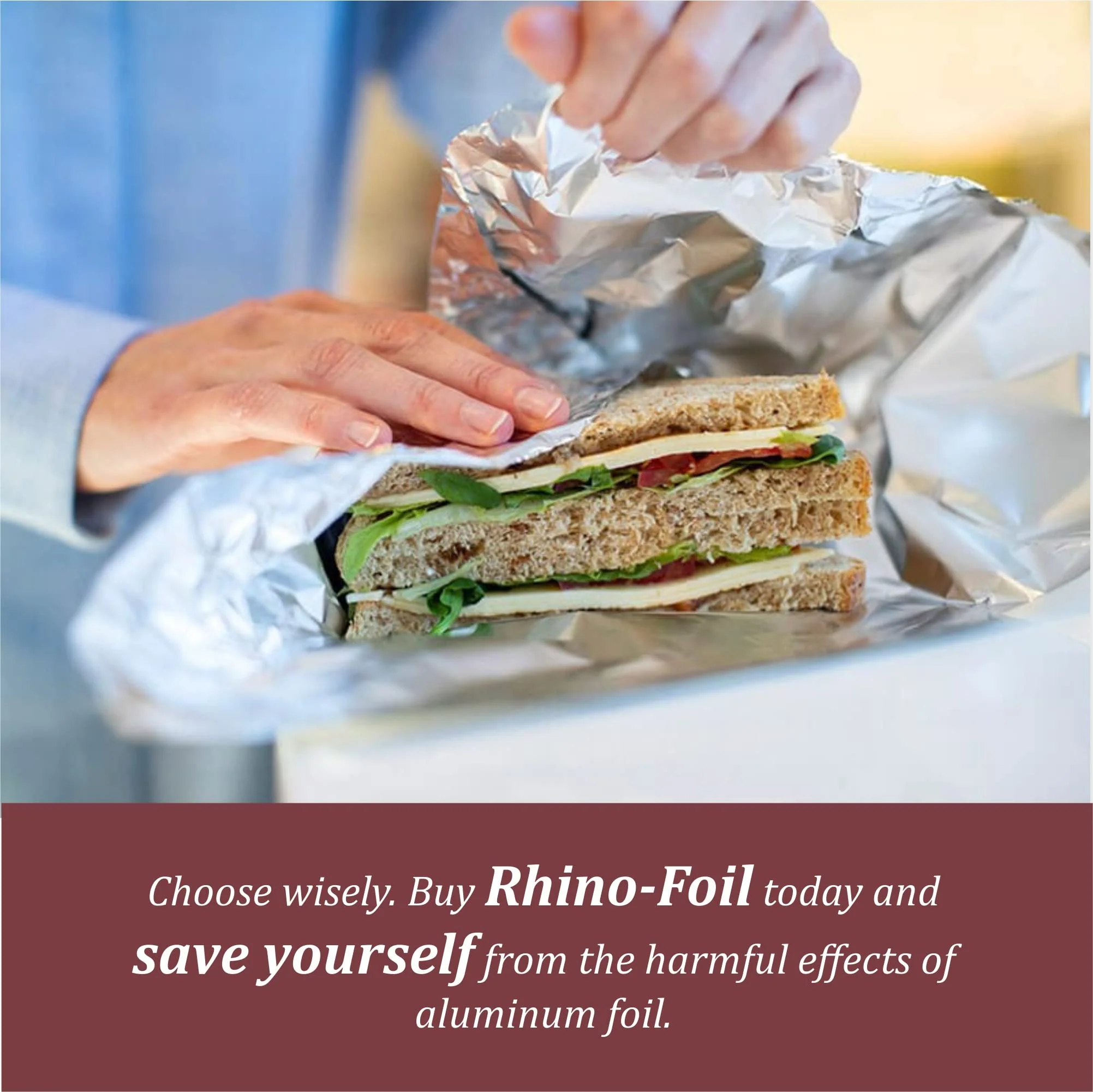Rhino-Foil - 18" Aluminium Foil Roll - Heavy Duty - 100M - Image 5