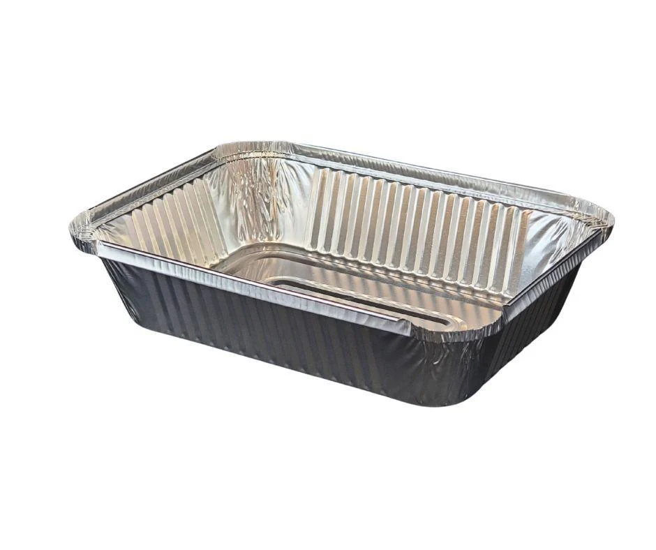 Rhino-Foil - 2 1/4 lb Oblong - Aluminium Foil Container - Heavy - Image 3