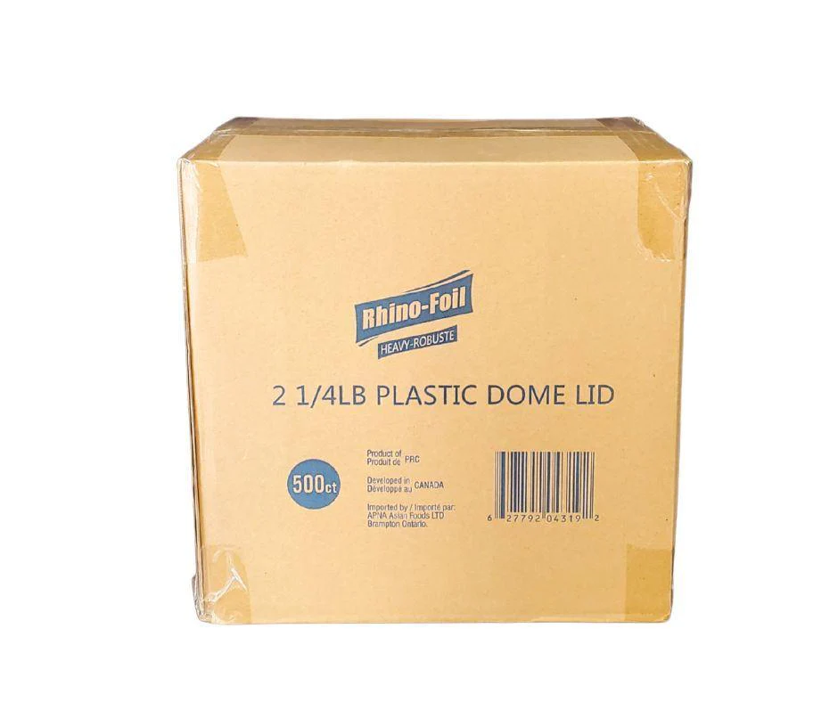Rhino-Foil - 2 1/4 lb Oblong - Plastic Lid - AR120 - Image 2