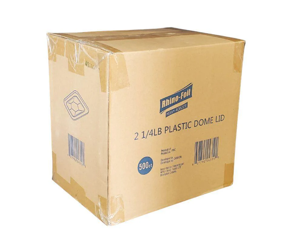 Rhino-Foil - 2 1/4 lb Oblong - Plastic Lid - AR120 - Image 3