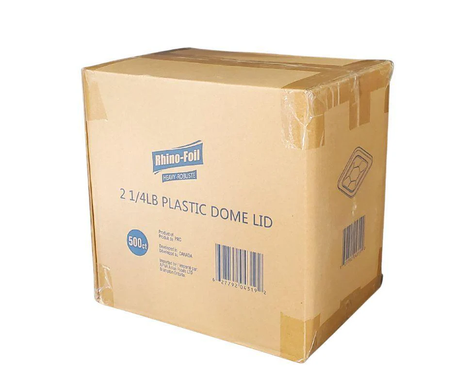 Rhino-Foil - 2 1/4 lb Oblong - Plastic Lid - AR120 - Image 4