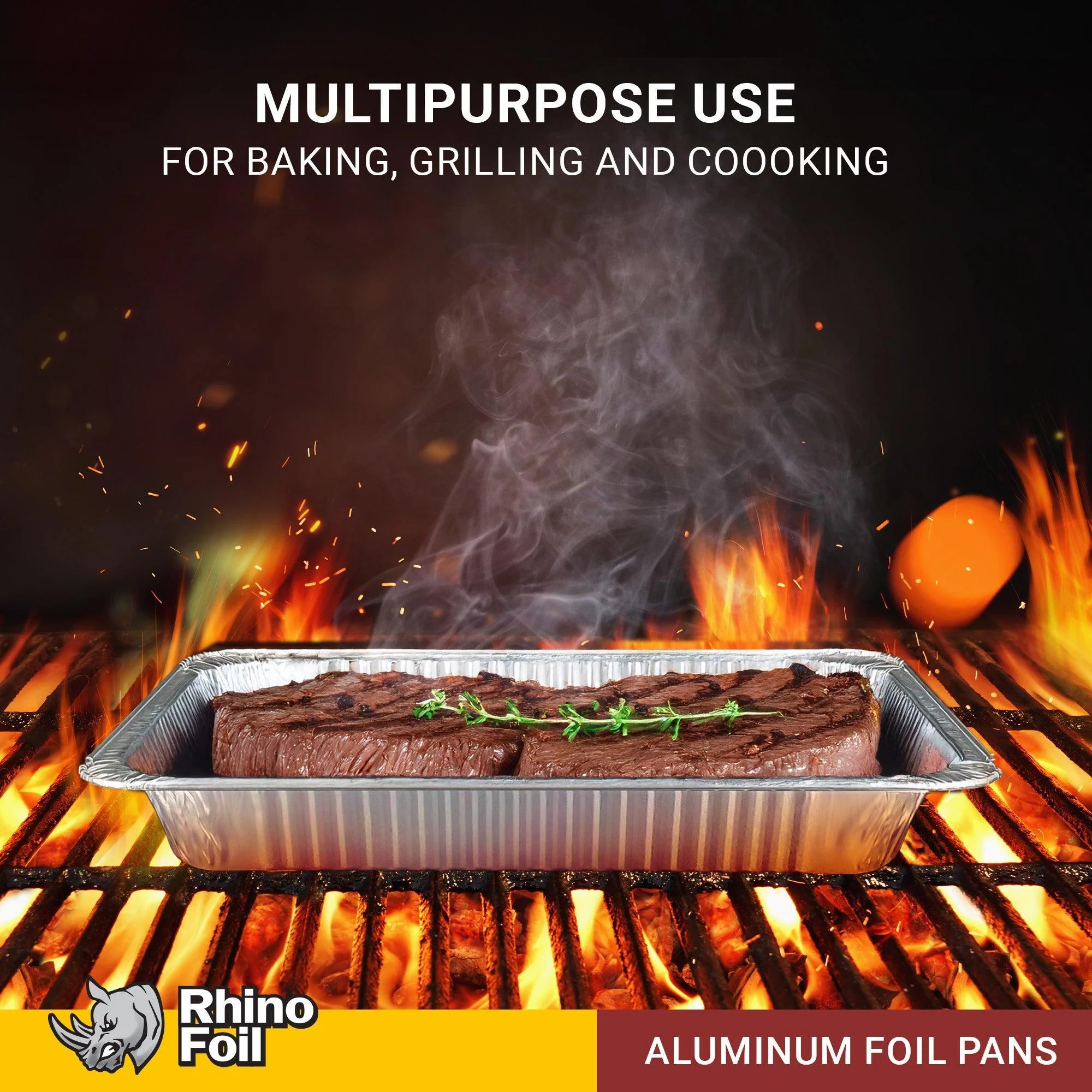 Rhino-Foil - Full Size Deep - Aluminium Steam Pan - HEAVY - Image 7