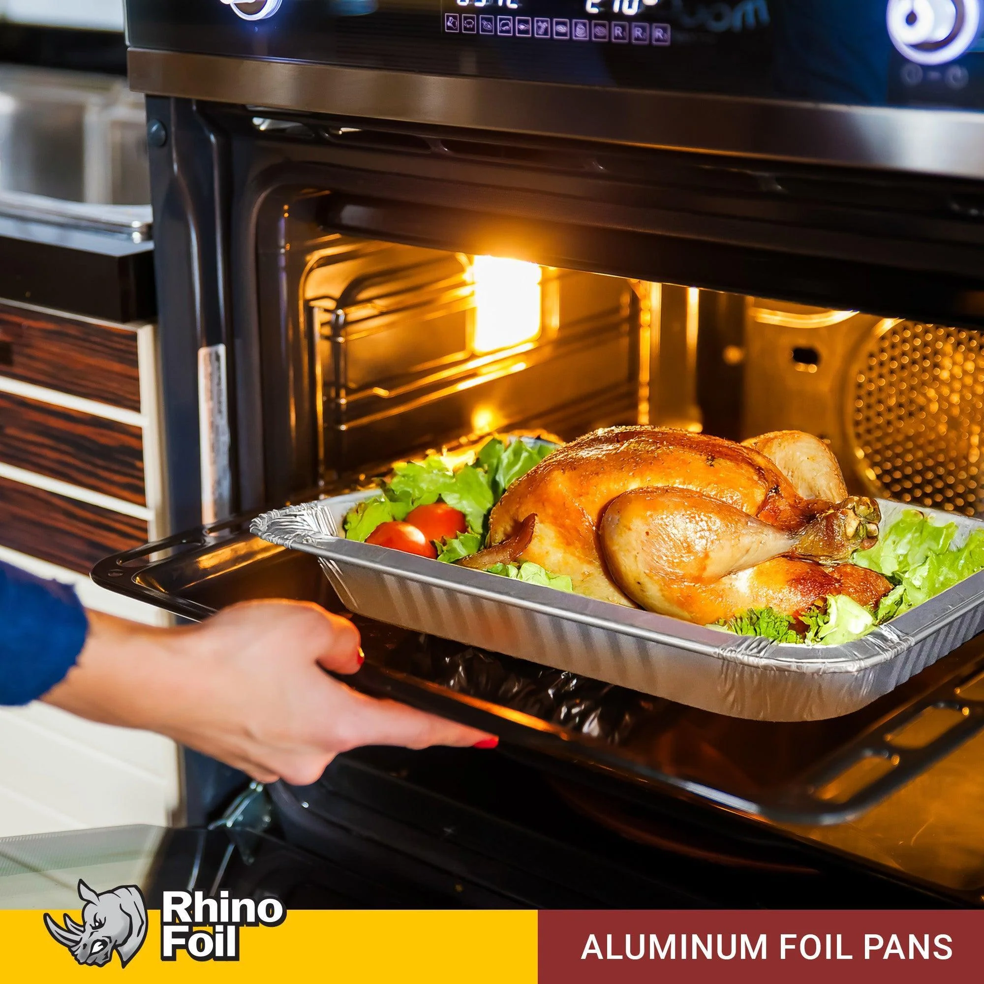 Rhino-Foil - Full Size Medium - Aluminium Steam Pan-AR104 - Image 9