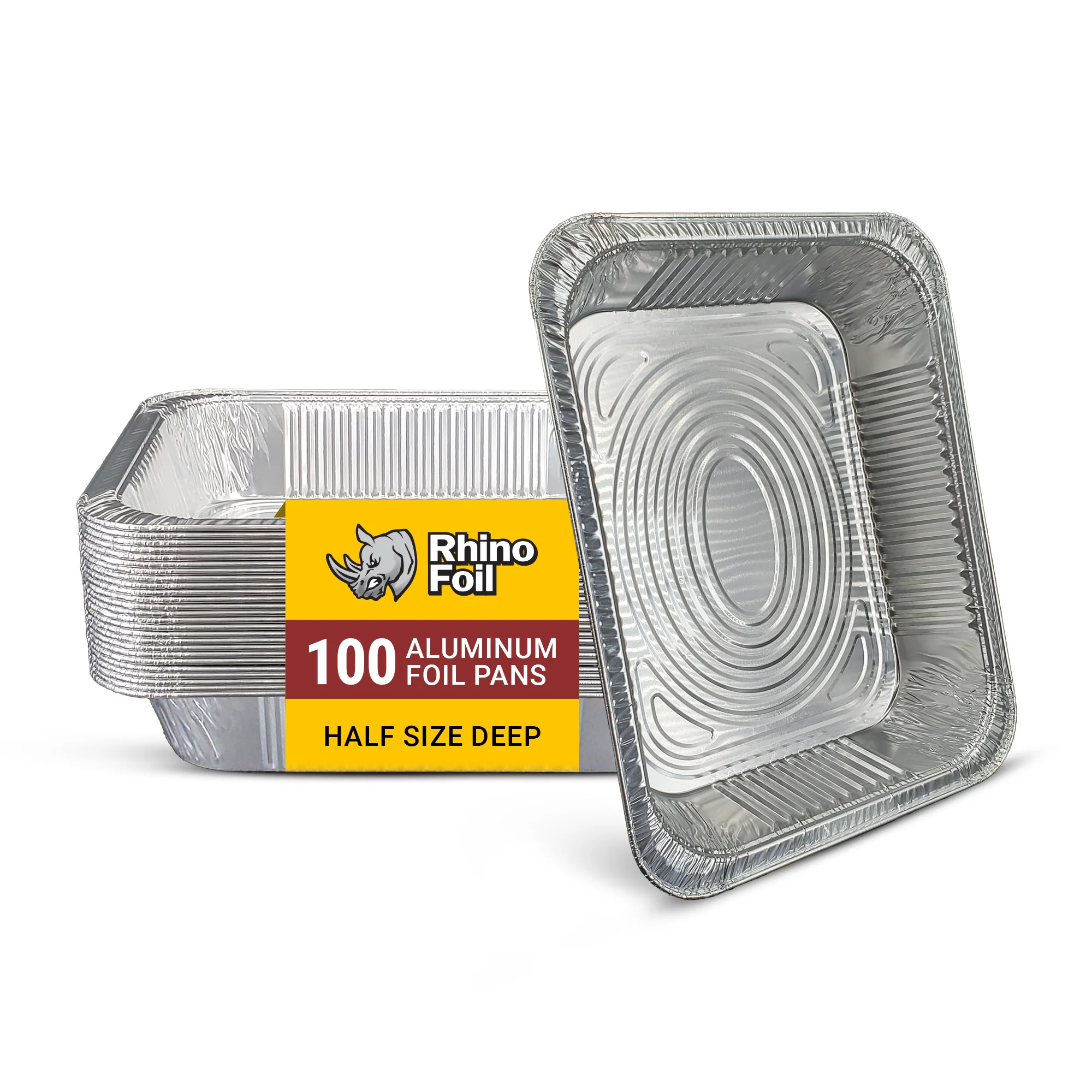 Rhino-Foil - Half Size Deep - Aluminium Steam Pan - Heavy - Image 7