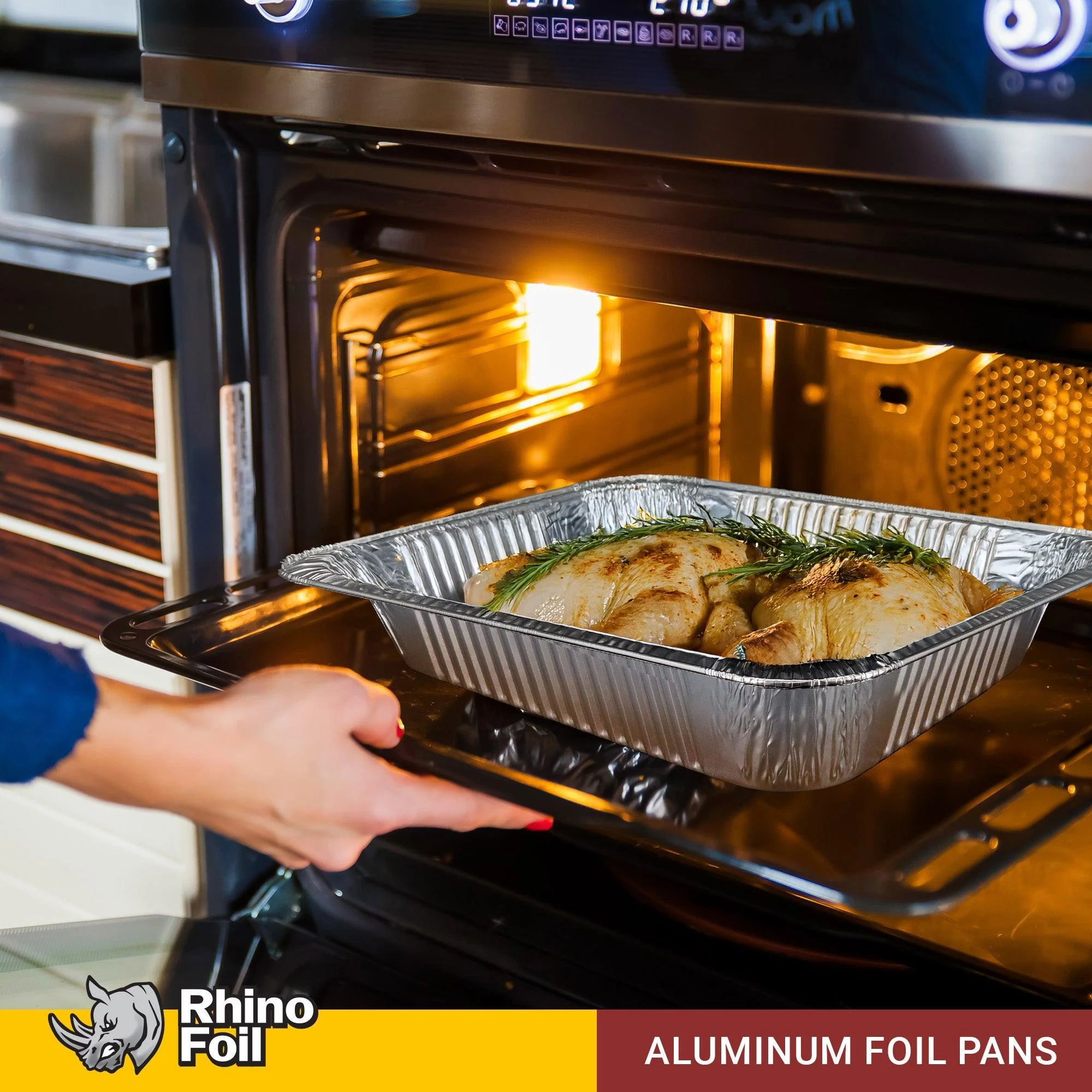 Rhino-Foil - Half Size Deep - Aluminium Steam Pan - Heavy - Image 9