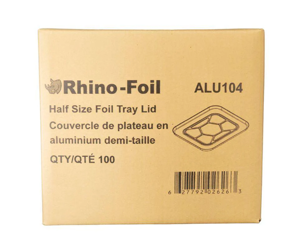 Rhino-Foil - Half Size Lid for Aluminium Steam Pan - Heavy - Image 6