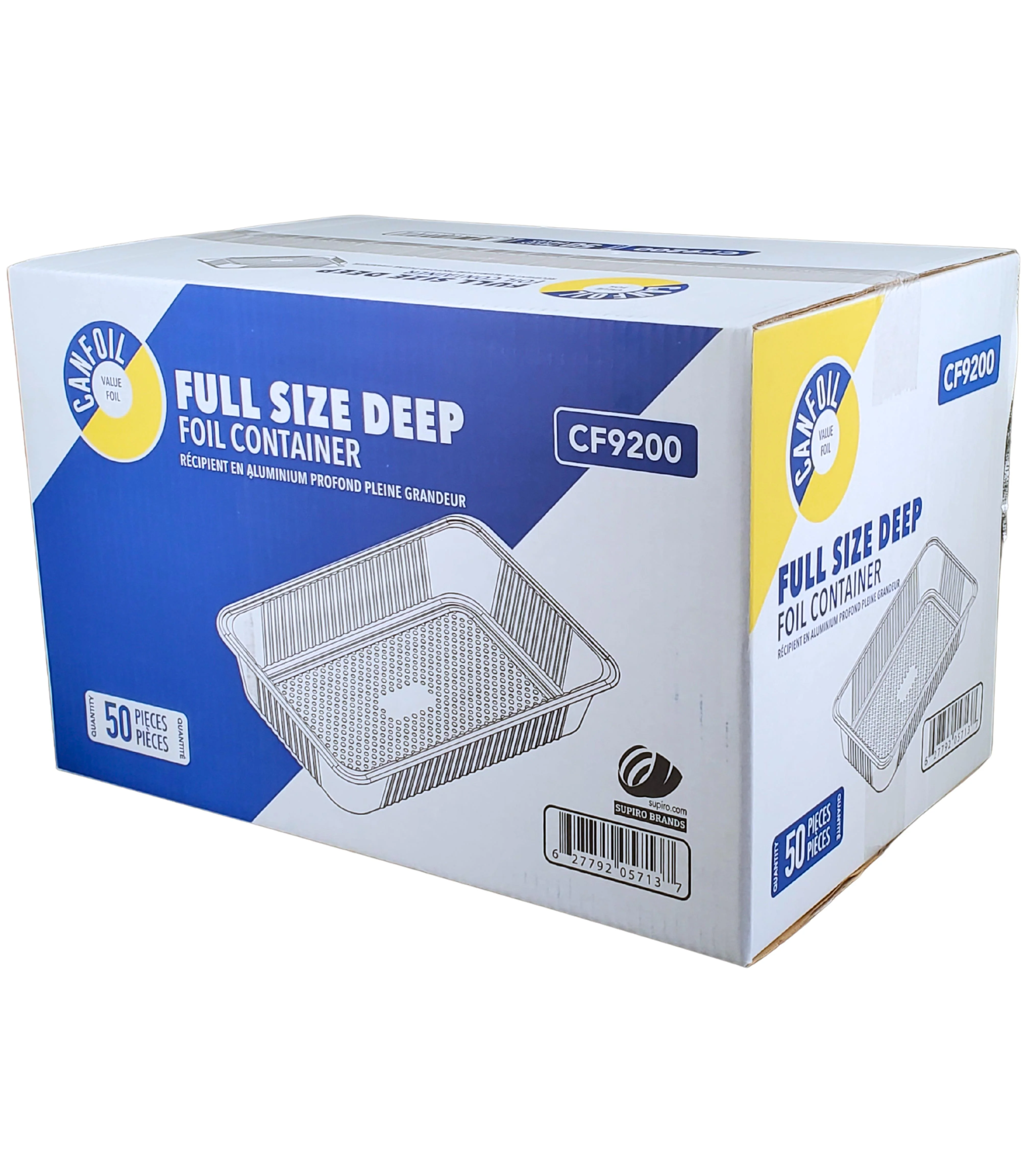 Can Foil/Mahi - Full Size Deep Tray - Aluminum - Image 7