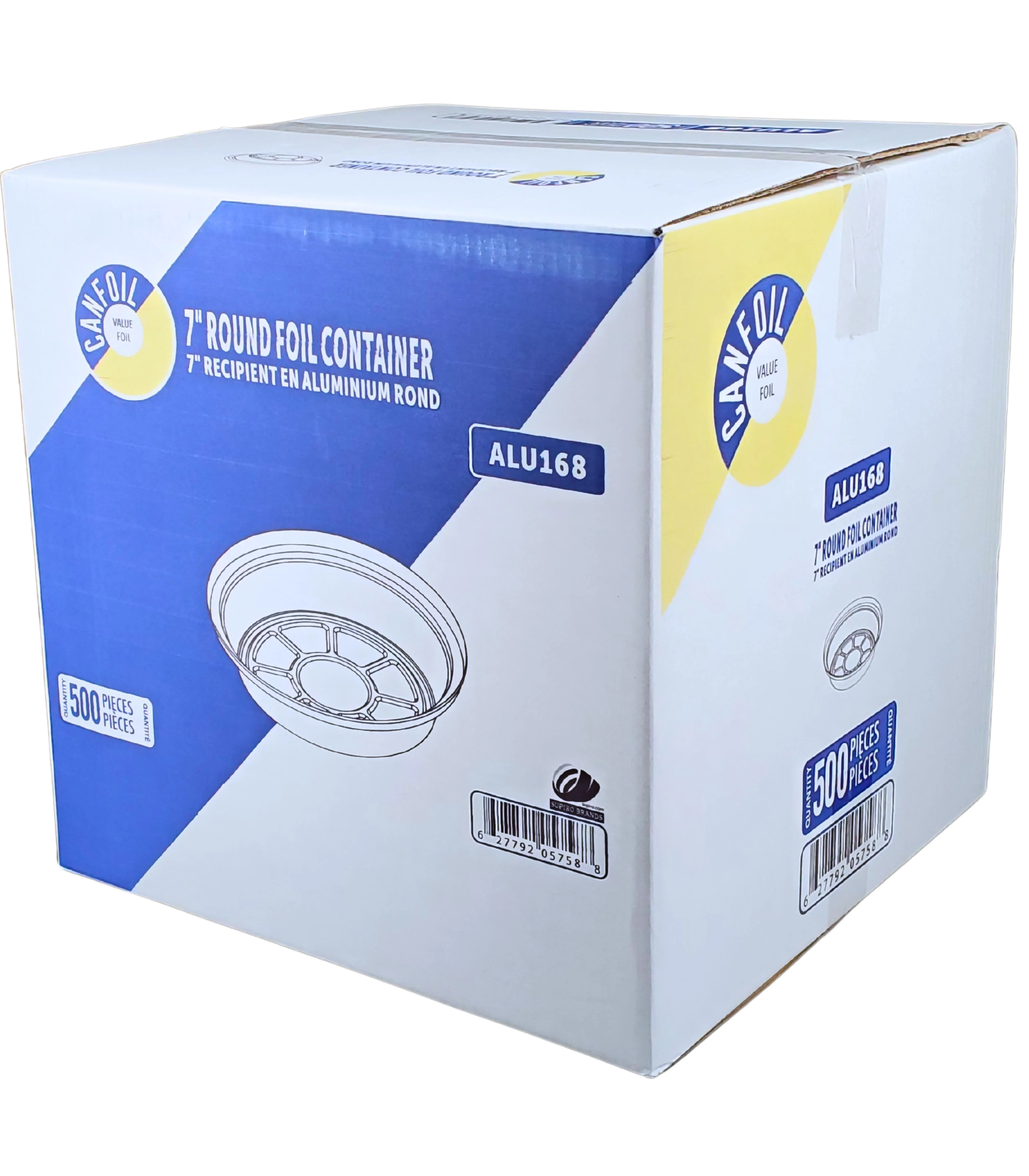 CAN Foil - 7" Round Aluminium Container - Image 5