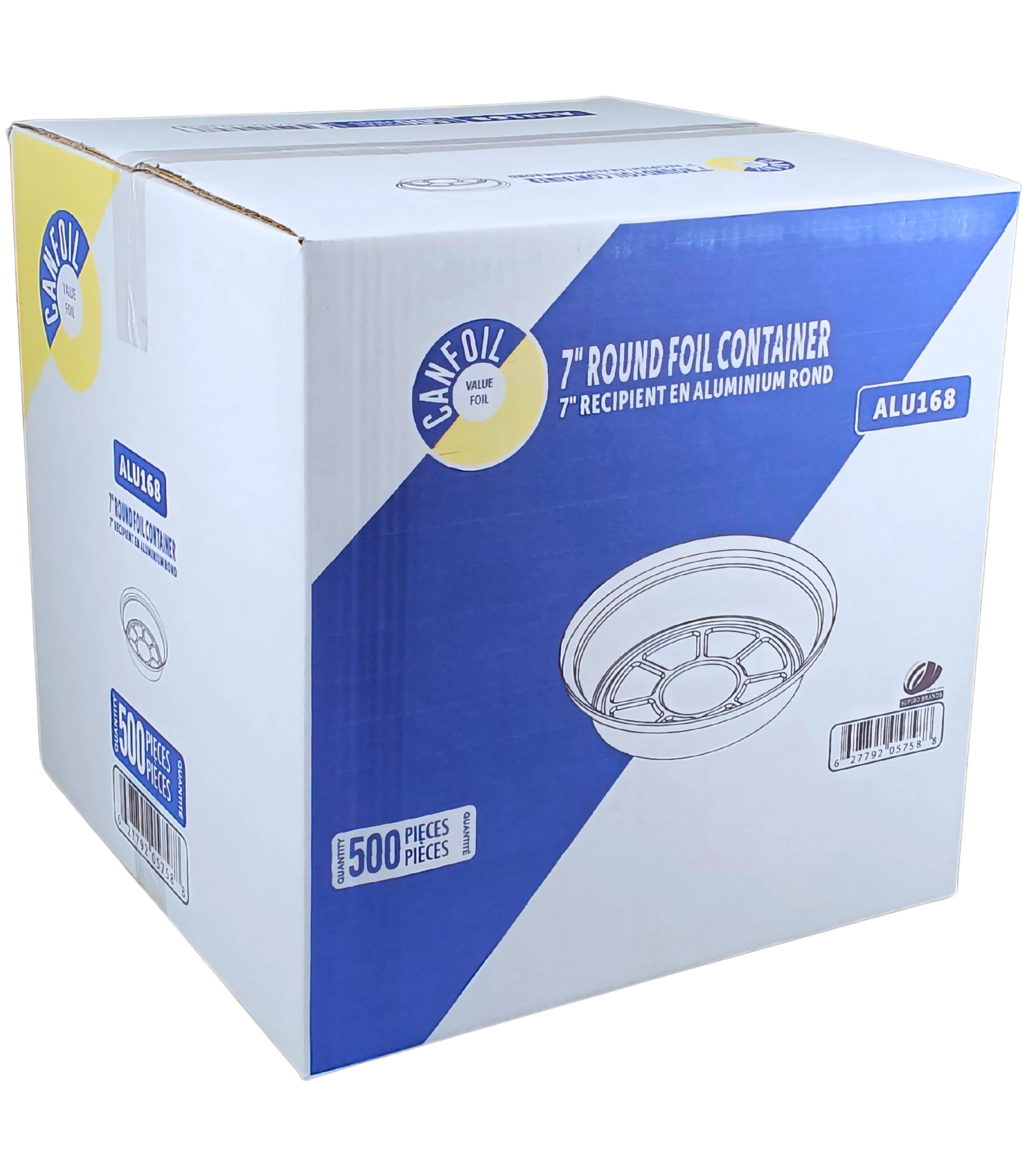 CAN Foil - 7" Round Aluminium Container - Image 6