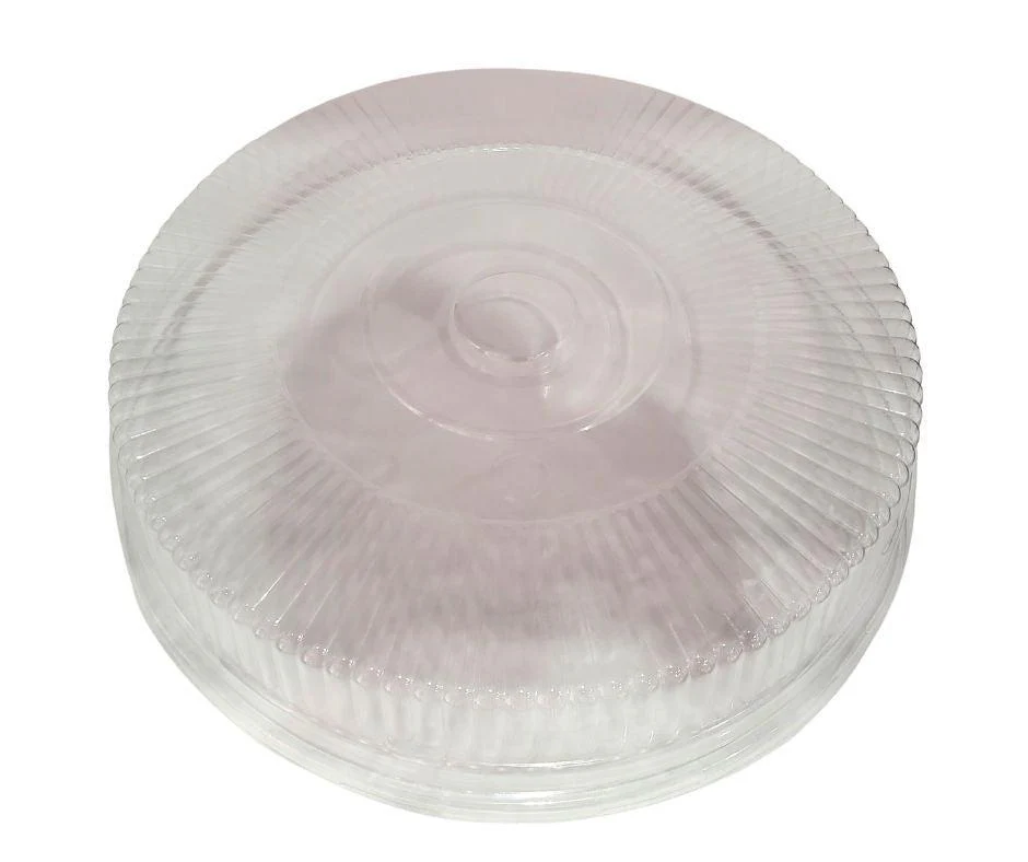 Rhino-Foil - Lids for 18" Round Catering Tray - Plastic - 1018DL - Image 2