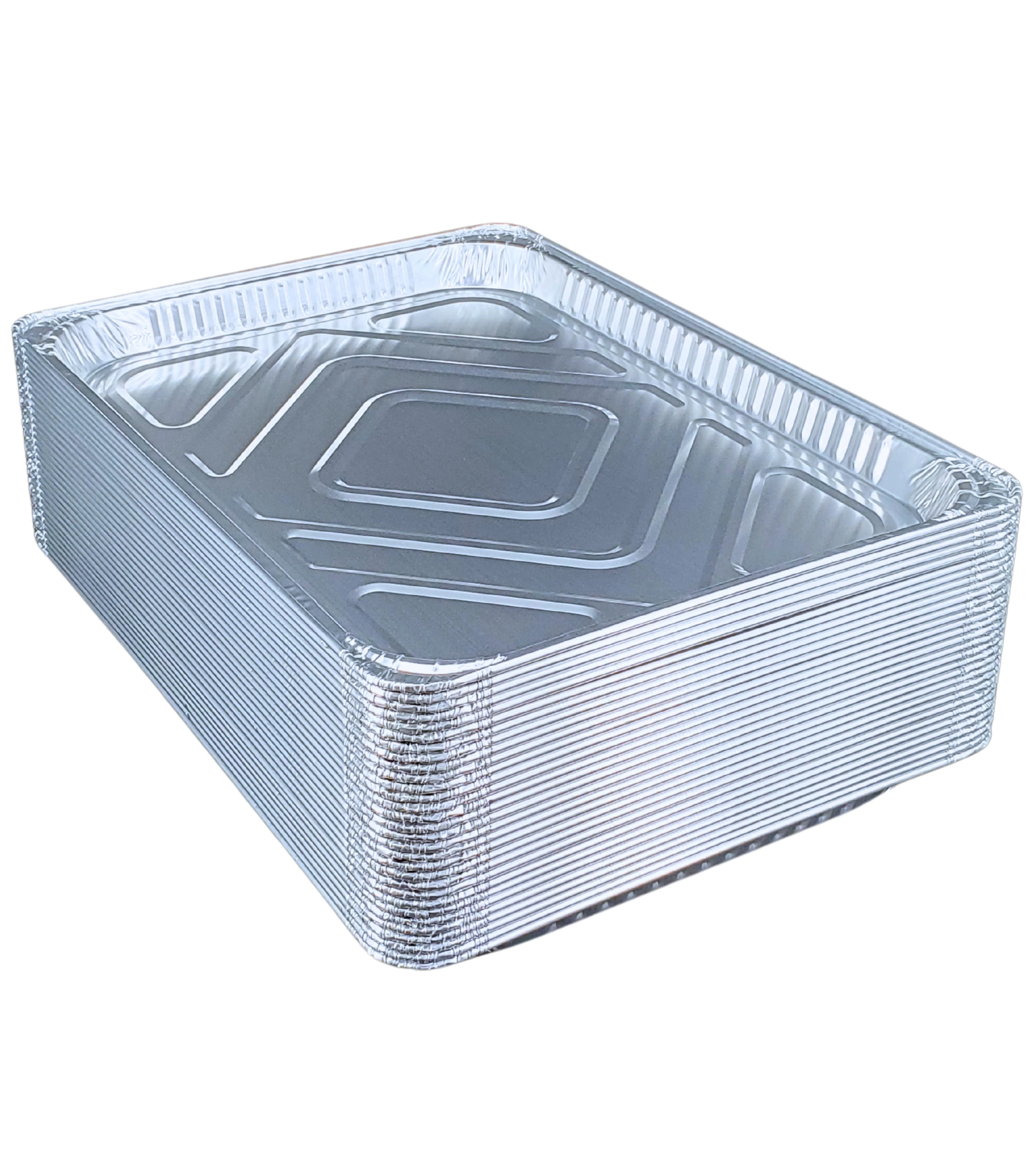 Rhino-Foil - 1/2 Size Aluminum Foil Sheet Cake Pan - 1502 - Image 3