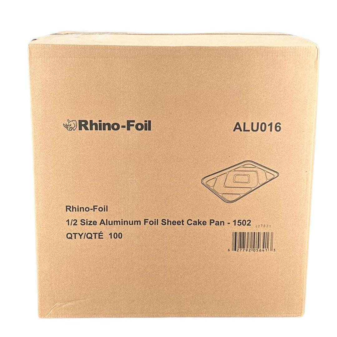 Rhino-Foil - 1/2 Size Aluminum Foil Sheet Cake Pan - 1502 - Image 4