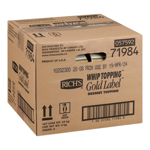 Richs - Whip Topping - Gold Label - Image 2