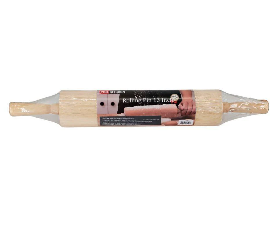 Pro-Kitchen - Rolling Pin Wood 13" - Image 8