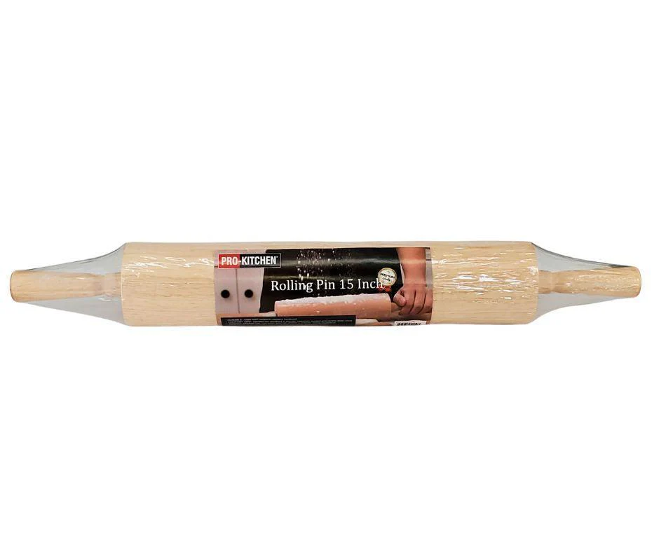 Pro-Kitchen - Rolling Pin Wood 15" - Image 8