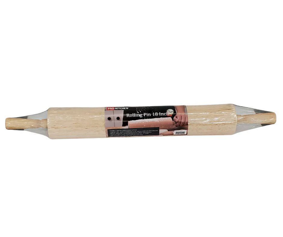 Pro-Kitchen - Rolling Pin Wood 18" - Image 8