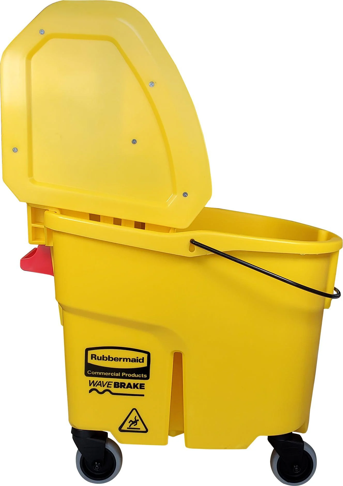 Rubbermaid - Wavebreak - 35qt Down Press Mop Bucket Wringer - Ru7577 - Image 3