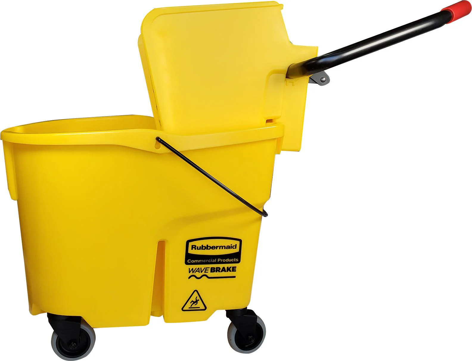 Rubbermaid Wavebreak - 35qt Side Press Mop Bucket Wringer - Ru7580 - Image 3