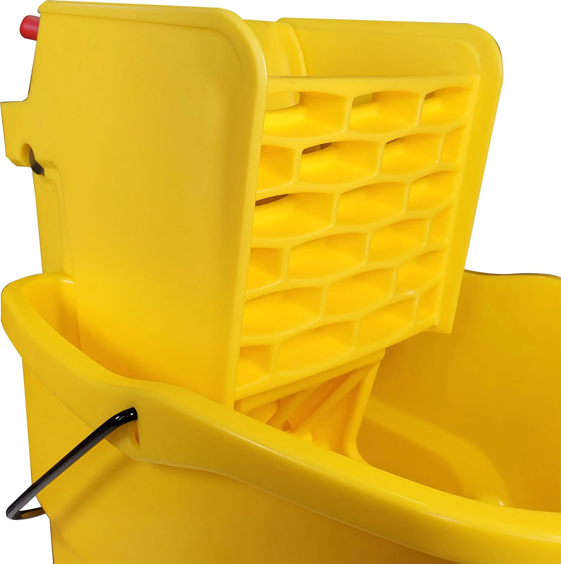 Rubbermaid Wavebreak - 35qt Side Press Mop Bucket Wringer - Ru7580 - Image 6