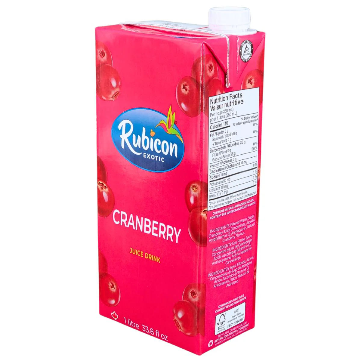 Rubicon - Juice - Cranberry - Tetra - Image 5