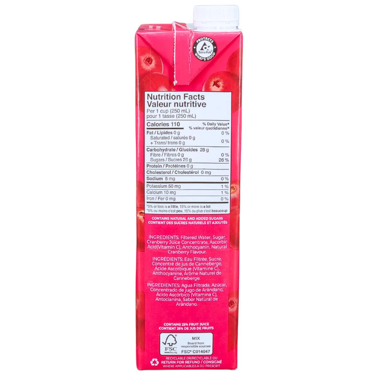 Rubicon - Juice - Cranberry - Tetra - Image 7