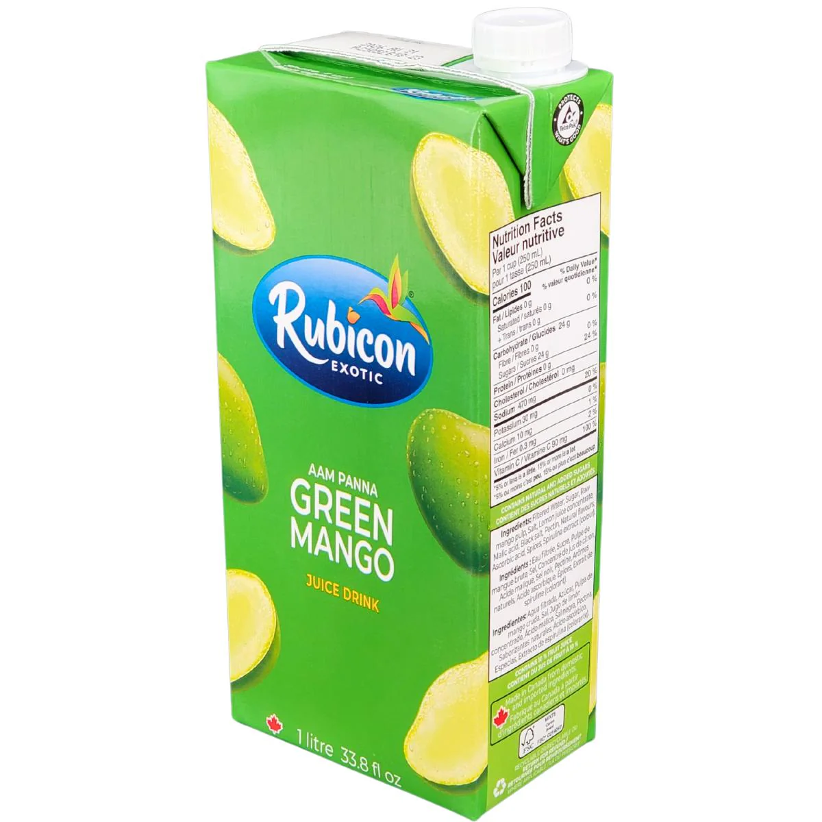 Rubicon - Juice - Green Mango - Tetra - Image 3