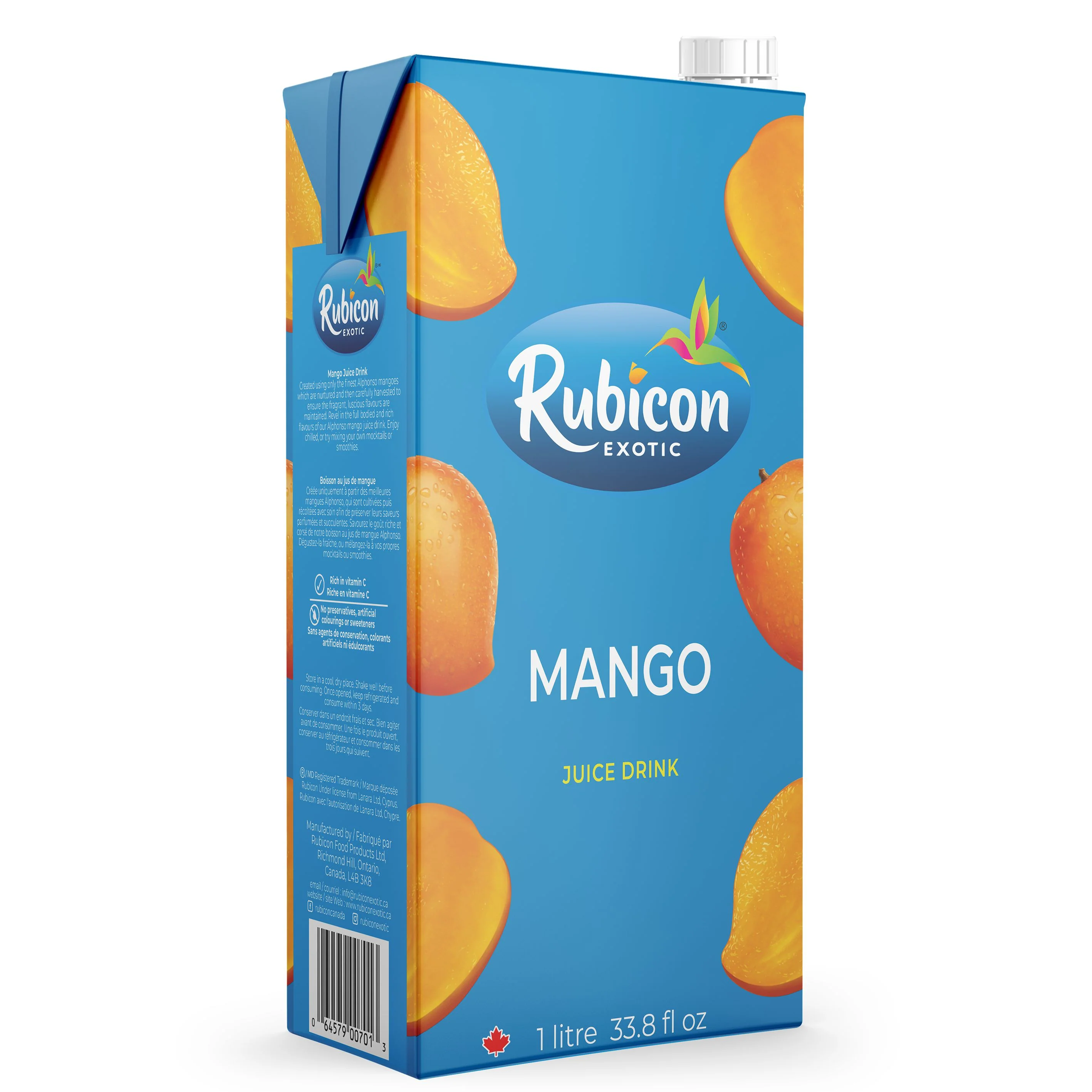 Rubicon - Juice - Mango - Carton - Tetra - Image 3