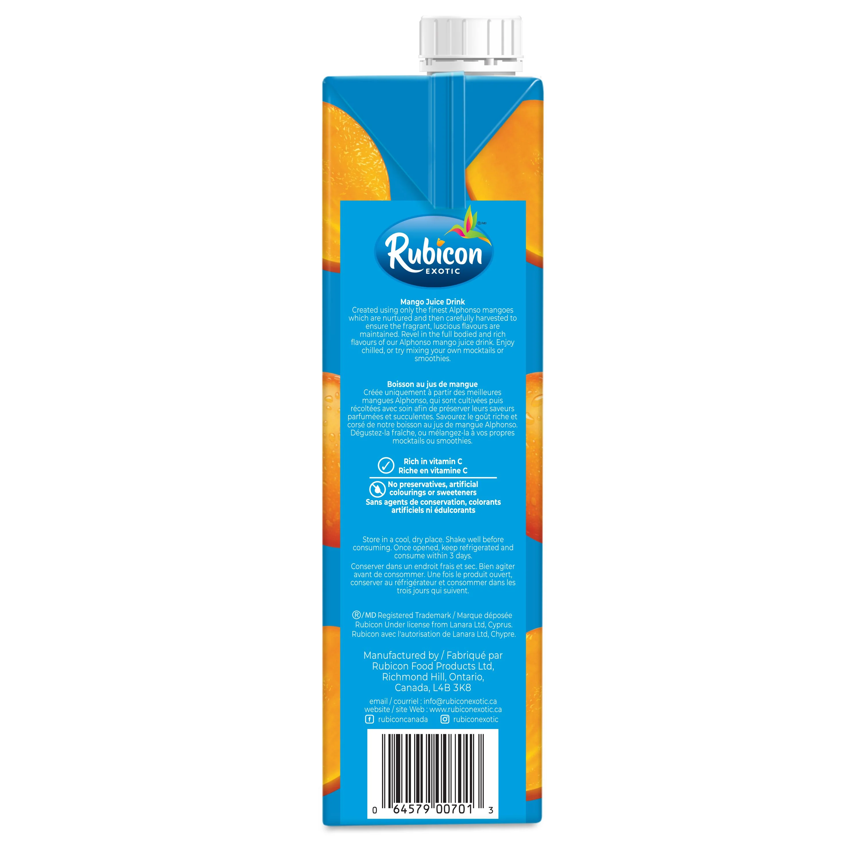 Rubicon - Juice - Mango - Carton - Tetra - Image 5