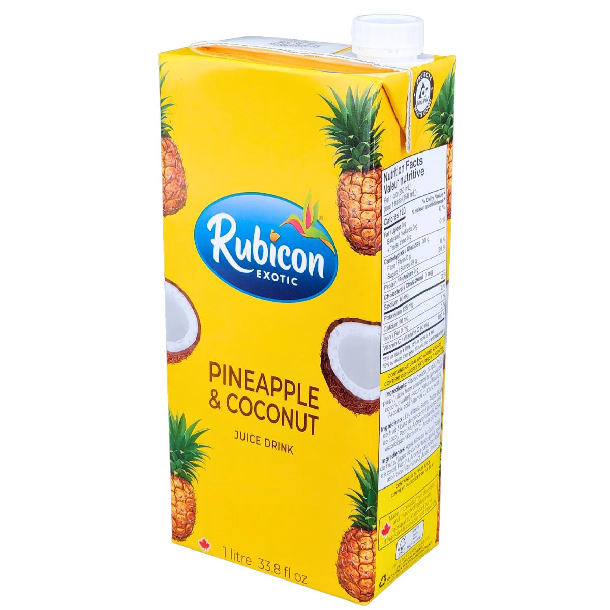 Rubicon - Juice - Pineapple Coconut - Tetra - Image 3