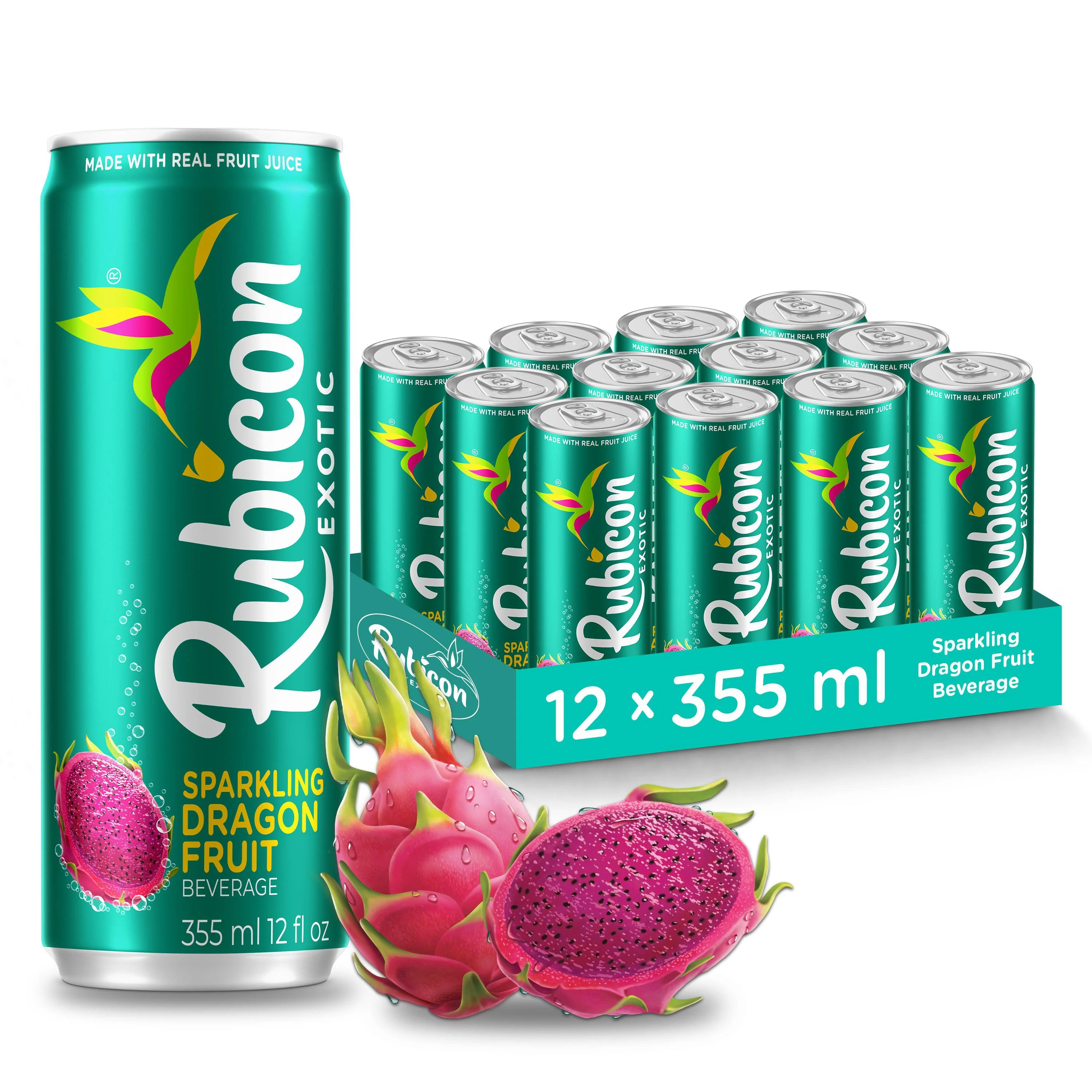 Rubicon - Sparkling Cans - Dragon Fruit - Image 2