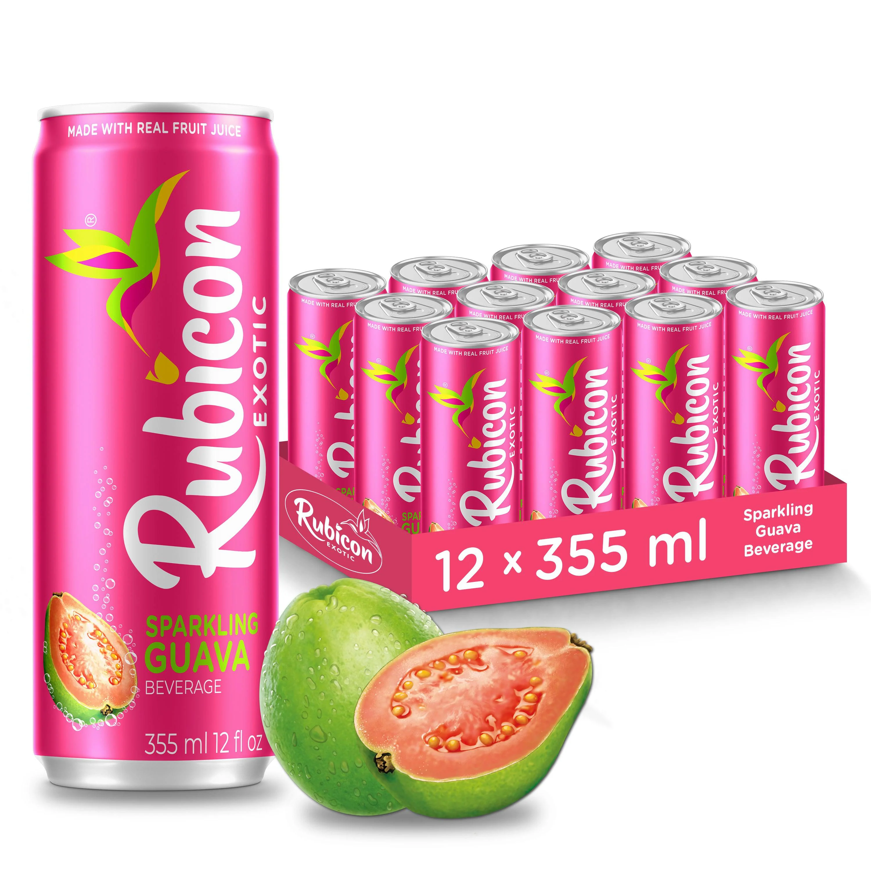 Rubicon - Sparkling Cans - Guava - Image 2