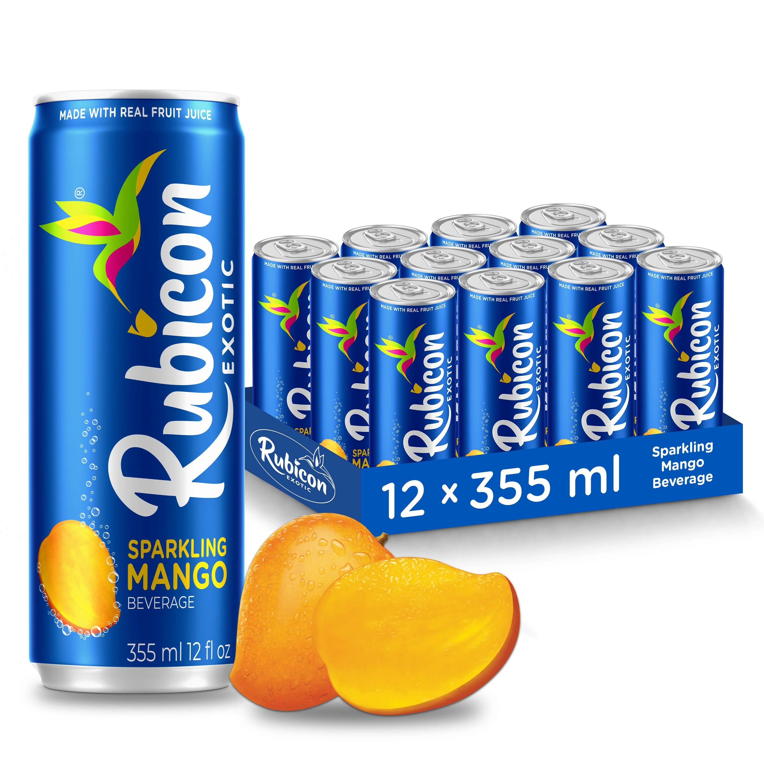 Rubicon - Sparkling Cans - Mango - Image 2