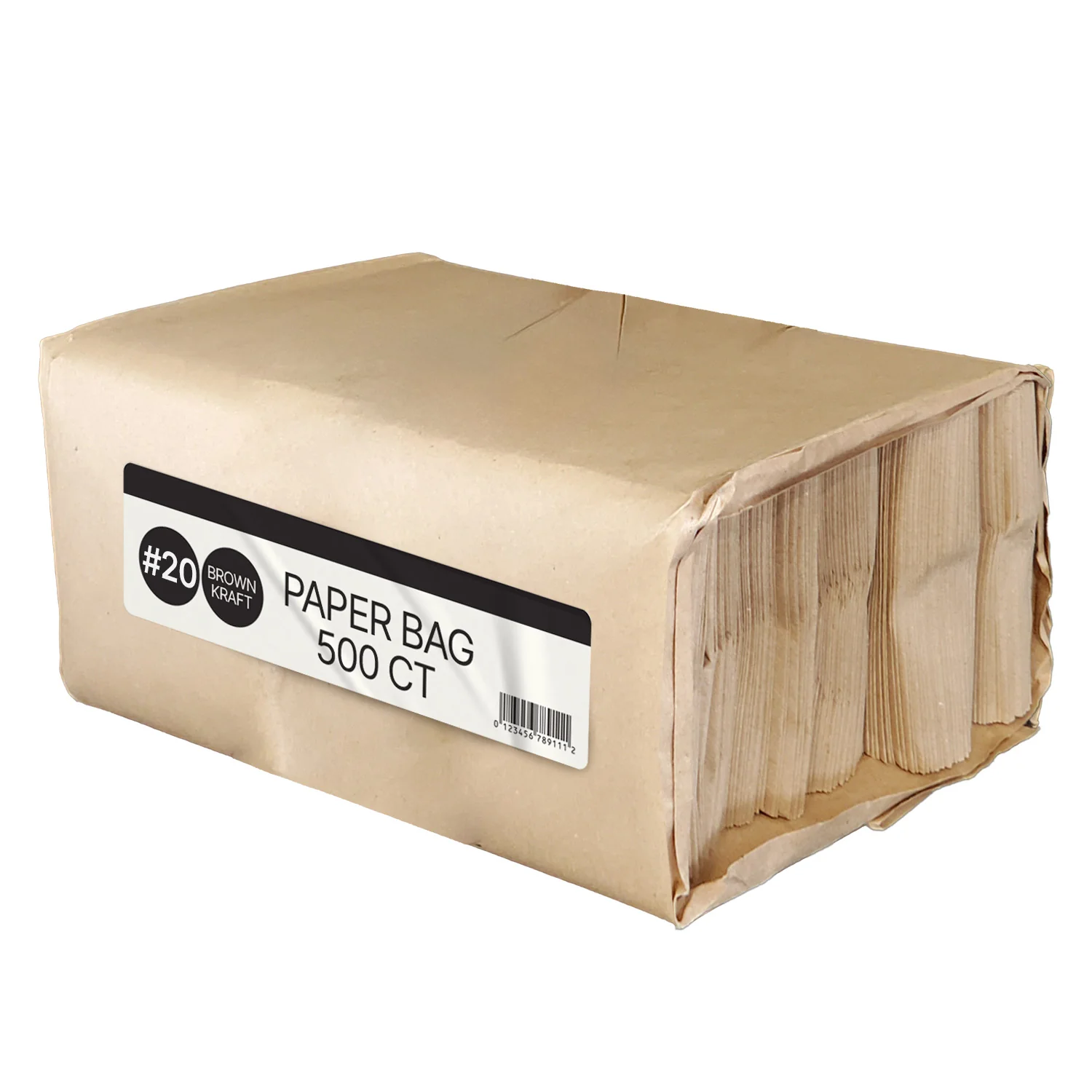 Paper Bags - Brown/Kraft - #20 - Made in Canada - Image 5
