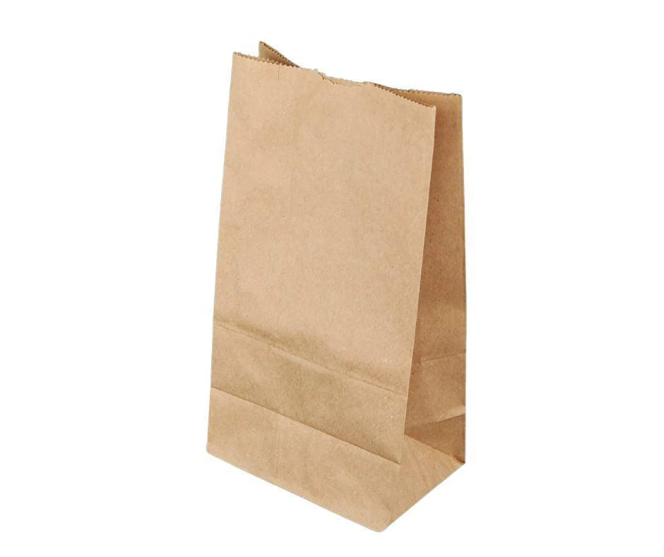 Paper Bags - Brown/Kraft - #3 - Made in Canada - Image 2
