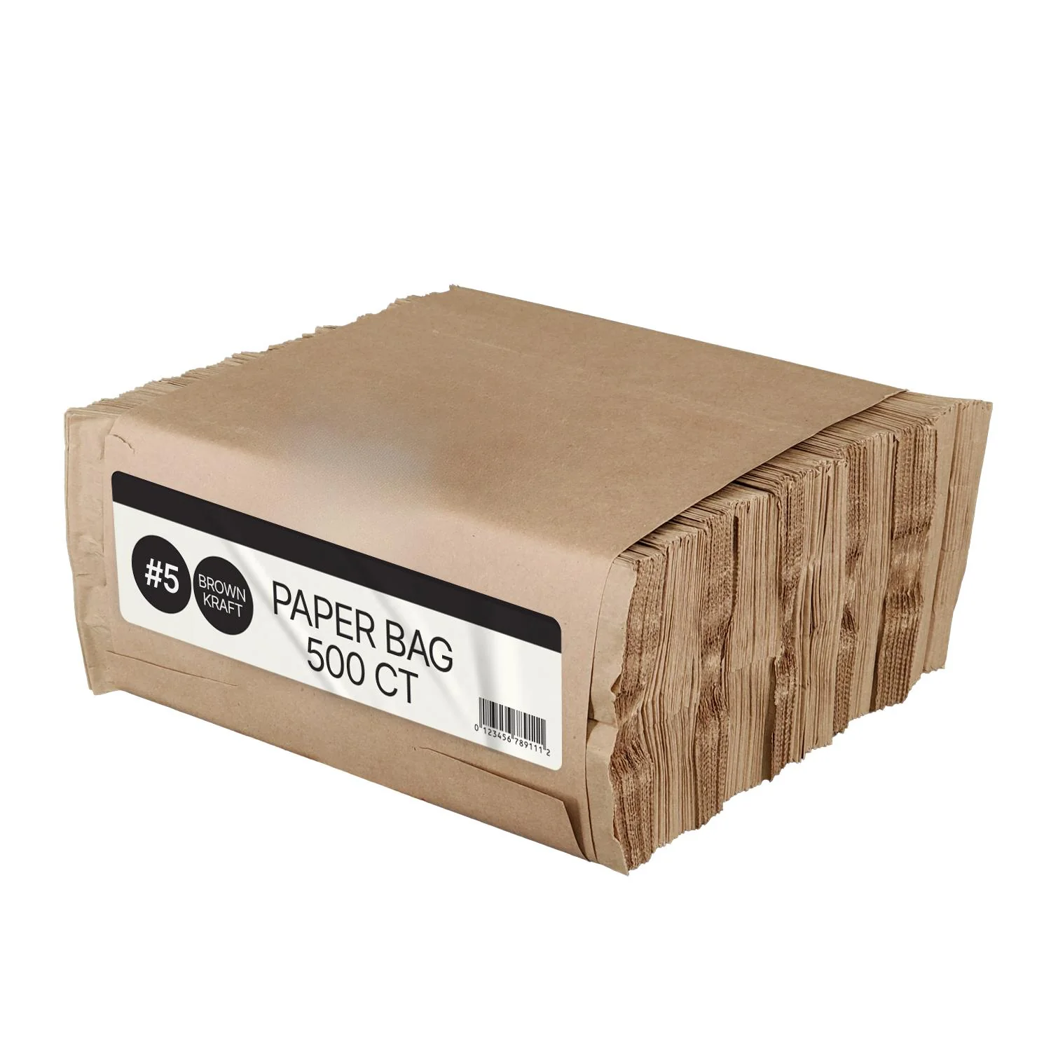 Paper Bags - Brown/Kraft - #5 - Made in Canada - Image 4