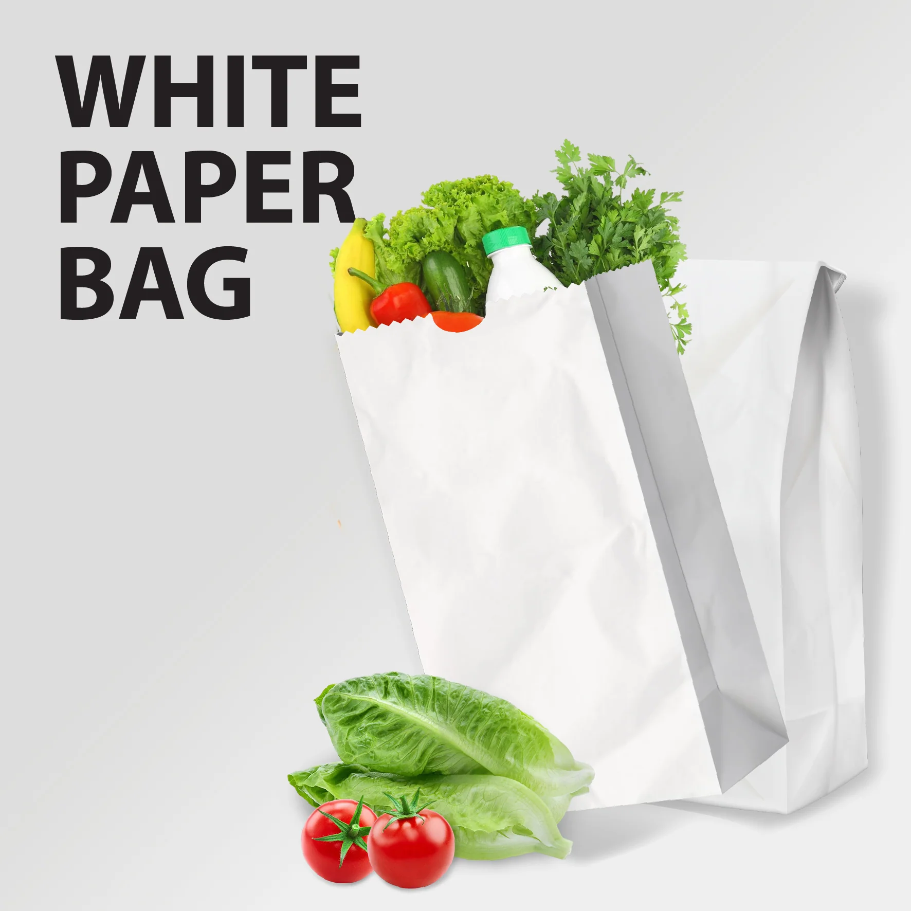 Paper Bags - White - #20 - Made in Canada - Image 6