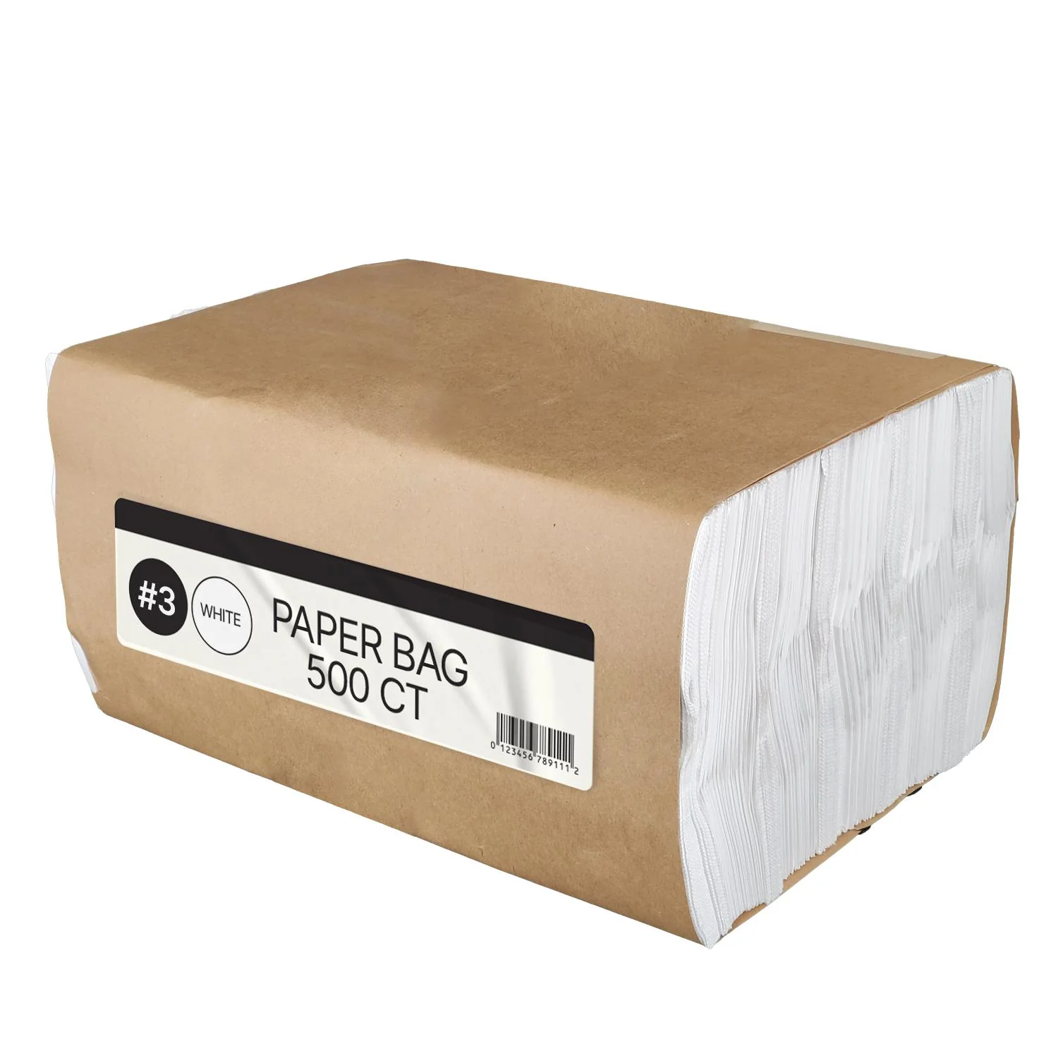 Paper Bags - White - #3 - Made in Canada - Image 5