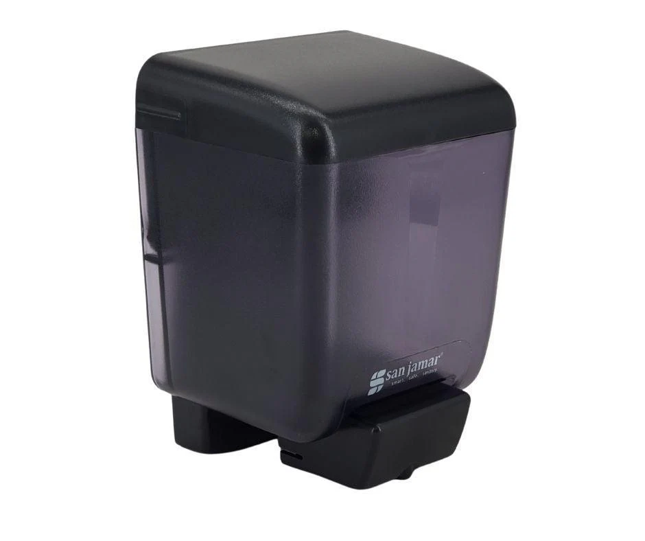 San Jamar - 30oz Bulk Soap Dispenser - SN30TBK - Image 2