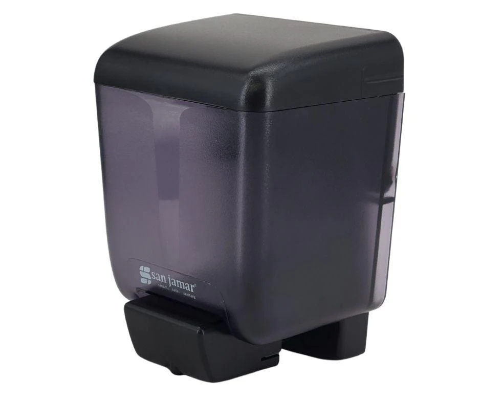 San Jamar - 30oz Bulk Soap Dispenser - SN30TBK - Image 3