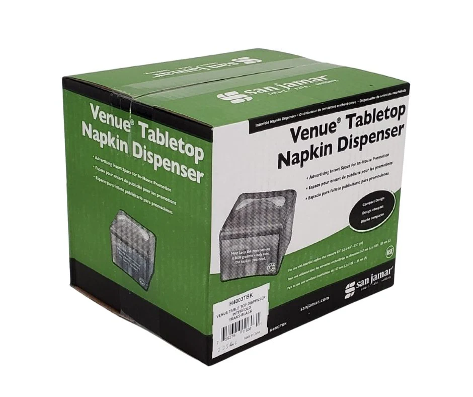 San Jamar - Interfold Napkin Dispenser- H4003 TBK - Image 6