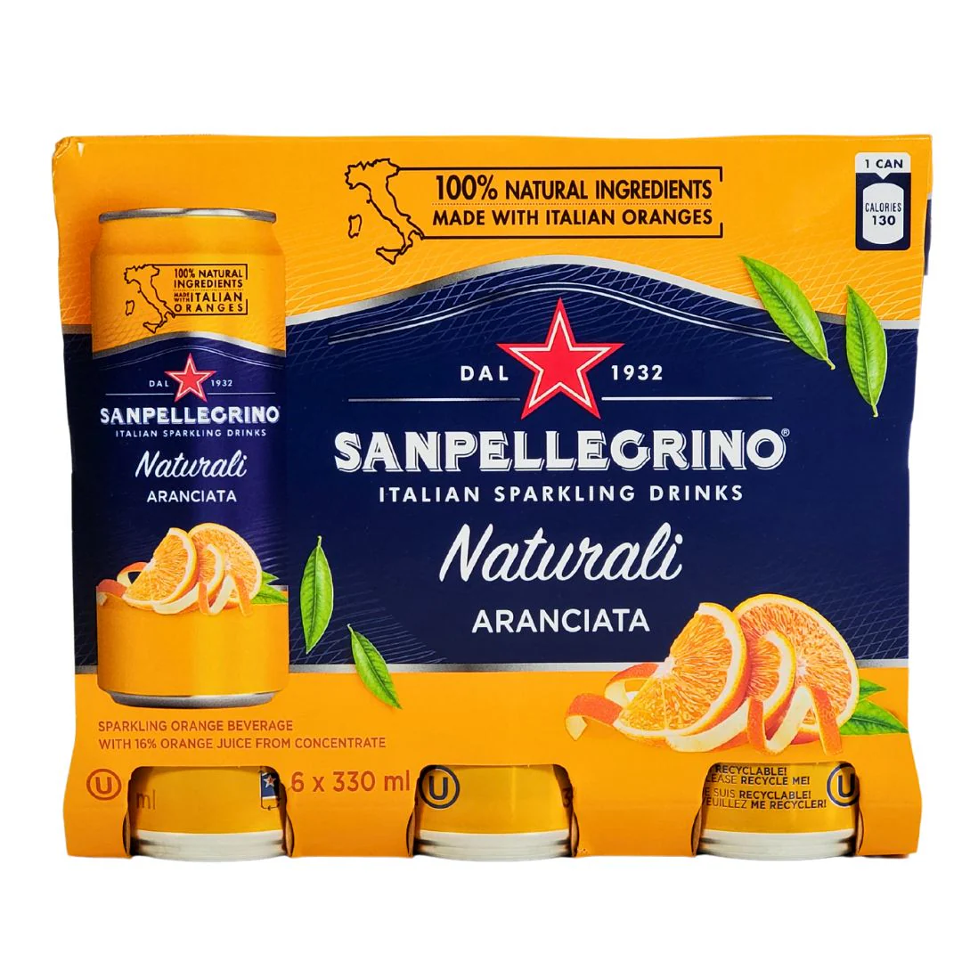 San Pellegrino - Aranciata - Cans - Image 3