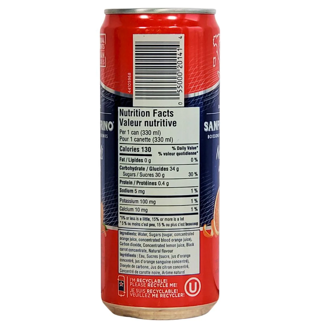 San Pellegrino - Aranciata Rossa - Cans - Image 2